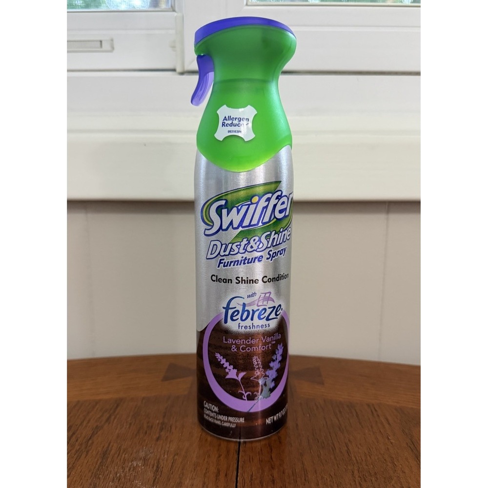 SWIFFER Dust & Shine Furniture Spray with Febreze Freshness Lavender Vanilla